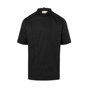 Karlowsky Short-Sleeve Chef Jacket Modern-Look - Black - 7XL