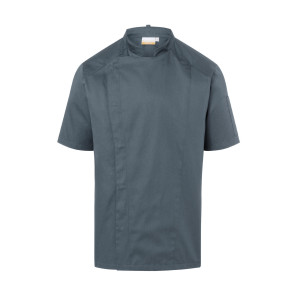 Karlowsky Short-Sleeve Chef Jacket Modern-Look - Dark Grey - M