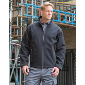 Result Work-Guard Men's Treble Stitch Softshell