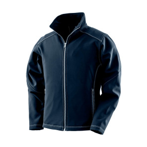 Result Work-Guard Women's Treble Stitch Softshell - Navy Blue - M
