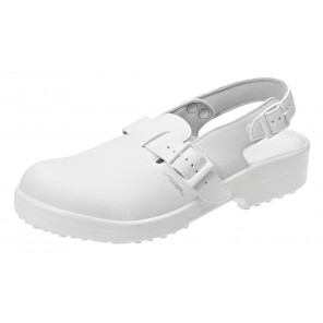 Abeba Sicherheitsschuhe Classic SB Clog weiß HACCP CE SRC