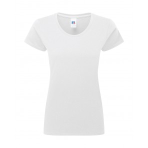Russell Ladies' Authentic Classic T - White - S