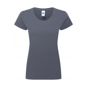 Russell Ladies' Authentic Classic T - Convoy Grey - S