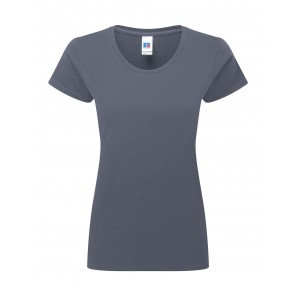 Russell Ladies' Authentic Classic T - Convoy Grey - 2XL