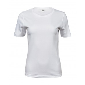 Tee Jays Ladies' Interlock T-Shirt - White - XL