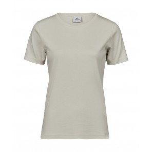 Tee Jays Ladies' Interlock T-Shirt - Cement - XL