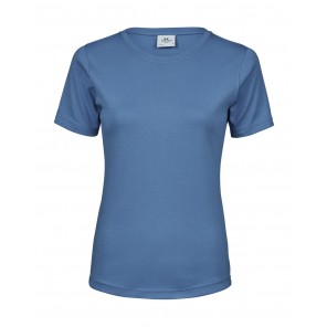 Tee Jays Ladies' Interlock T-Shirt - Ocean Blue - XL