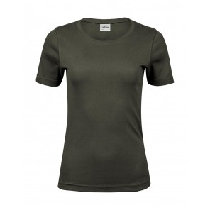 Tee Jays Ladies' Interlock T-Shirt - Deep Green - XL