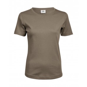Tee Jays Ladies' Interlock T-Shirt - Clay - L