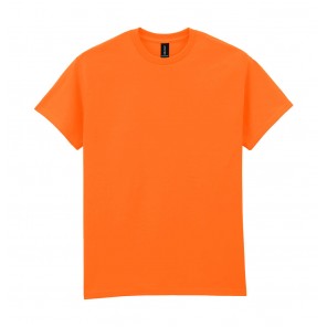 Gildan Ultra Cotton Adult T-Shirt - S Orange - 2XL