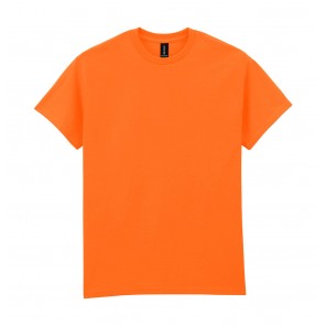 Gildan Ultra Cotton Adult T-Shirt - S Orange - 2XL