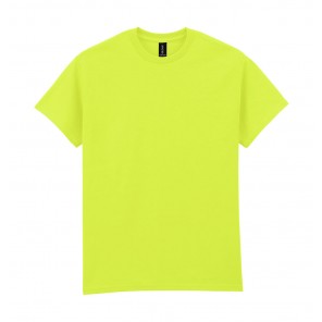 Gildan Ultra Cotton Adult T-Shirt - Safety Green - L