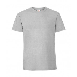 Fruit of the Loom Iconic 195 Ringspun Premium T - Zinc - L