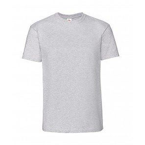 Fruit of the Loom Iconic 195 Ringspun Premium T - Heather Grey - 5XL