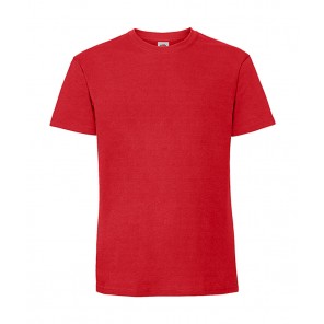 Fruit of the Loom Iconic 195 Ringspun Premium T - Red - L