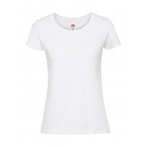 Fruit of the Loom Ladies' Iconic 195 Ringspun Premium T - White - XL