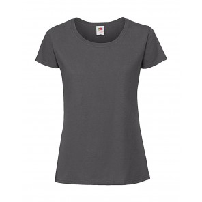 Fruit of the Loom Ladies' Iconic 195 Ringspun Premium T - Light Graphite - XL