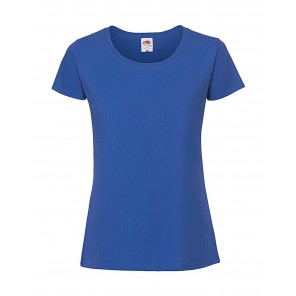 Fruit of the Loom Ladies' Iconic 195 Ringspun Premium T - Royal - XL