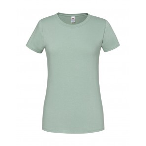 Fruit of the Loom Ladies' Iconic 195 Ringspun Premium T - Sage - XS