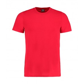 Kustom Kit Fashion Fit Superwash® 60º Tee - Red - XL