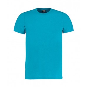 Kustom Kit Fashion Fit Superwash® 60º Tee - Turquoise Marl - S