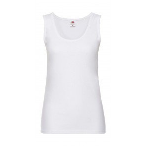 Fruit of the Loom Ladies' Valueweight Vest - White - XL