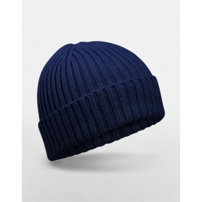 Beechfield Organic Cotton Kids Beanie - Oxford Navy - OneSize