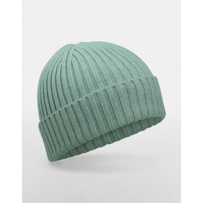 Beechfield Organic Cotton Kids Beanie - Dusty Green - OneSize