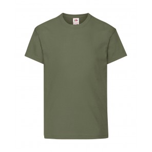 Fruit of the Loom Kids' Original T - Classic Olive - 104(3-4)