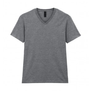 Gildan Softstyle Adult V-Neck T-Shirt - Sport Grey - XL
