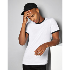 Kustom Kit Fashion Fit Ringer Tee