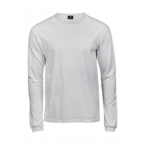 Tee Jays Long Sleeve Fashion Sof Tee - White - M