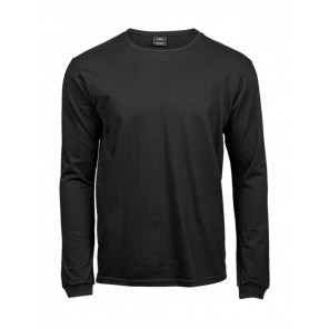 Tee Jays Long Sleeve Fashion Sof Tee - Black - M