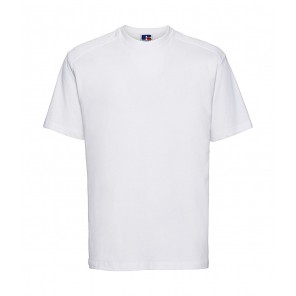 Russell Heavy Duty Workwear T-Shirt - White - XS