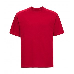 Russell Heavy Duty Workwear T-Shirt - Classic Red - S