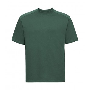Russell Heavy Duty Workwear T-Shirt - Bottle Green - 4XL