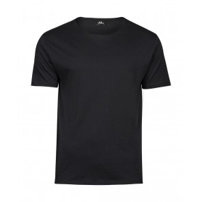 Tee Jays Raw Edge Tee - Black - L
