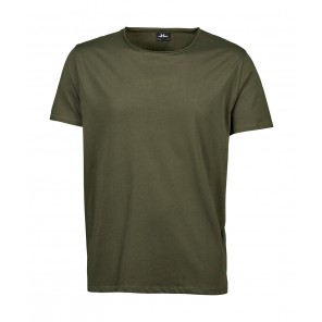 Tee Jays Raw Edge Tee - Olive - L