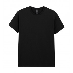 Gildan Light Cotton Adult T-Shirt - Black - M