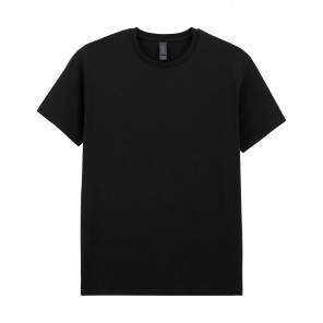 Gildan Light Cotton Adult T-Shirt - Black - XL