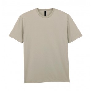 Gildan Light Cotton Adult T-Shirt - Sand - M