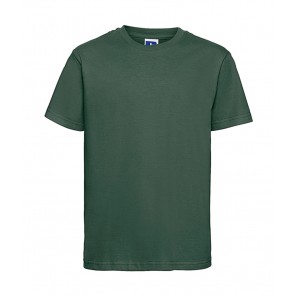 Russell Kids' Slim T-Shirt - Bottle Green - XS(90/1-2)