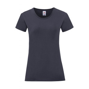 Fruit of the Loom Ladies' Iconic 150 T - Deep Navy - XS