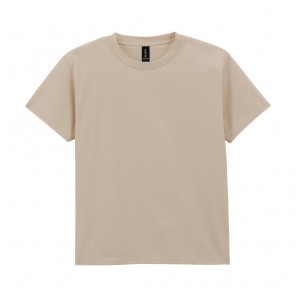 Gildan Light Cotton Youth T-Shirt - Sand - M(7-8)