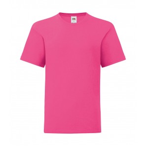 Fruit of the Loom Kids' Iconic 150 T - Fuchsia - 152(12-13)