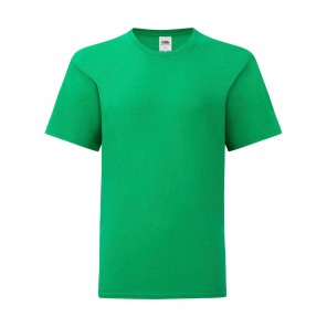 Fruit of the Loom Kids' Iconic 150 T - Kelly Green - 152(12-13)