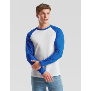 Fruit of the Loom Valueweight Long Sleeve Baseball T