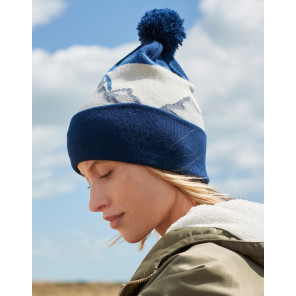 Beechfield Mountain Peaks Pom Pom Beanie