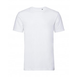 Russell Pure Organic Men's Pure Organic Tee - White - S