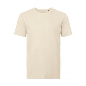 Russell Pure Organic Men's Pure Organic Tee - Natural - S